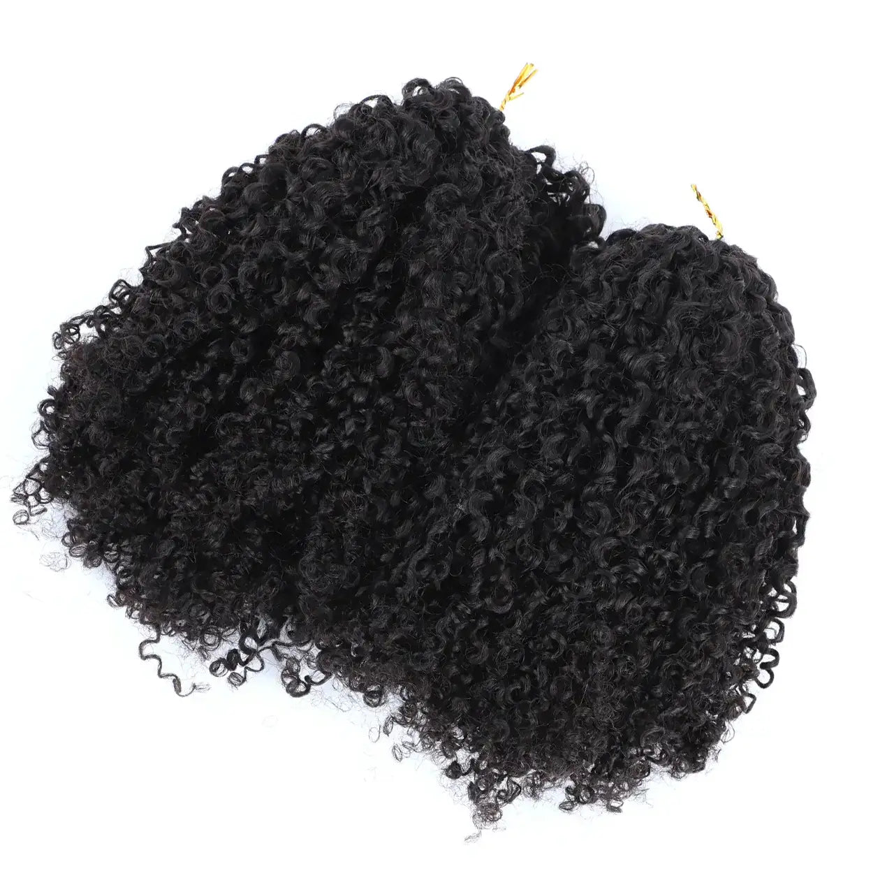 Feather knotless crochet hair extensions pre separated human hair curly curly