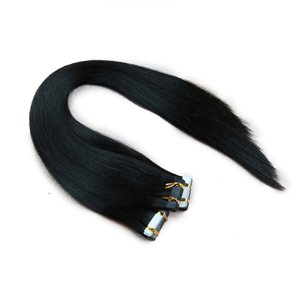 #1 Jet Black Tape-in Hair Extension