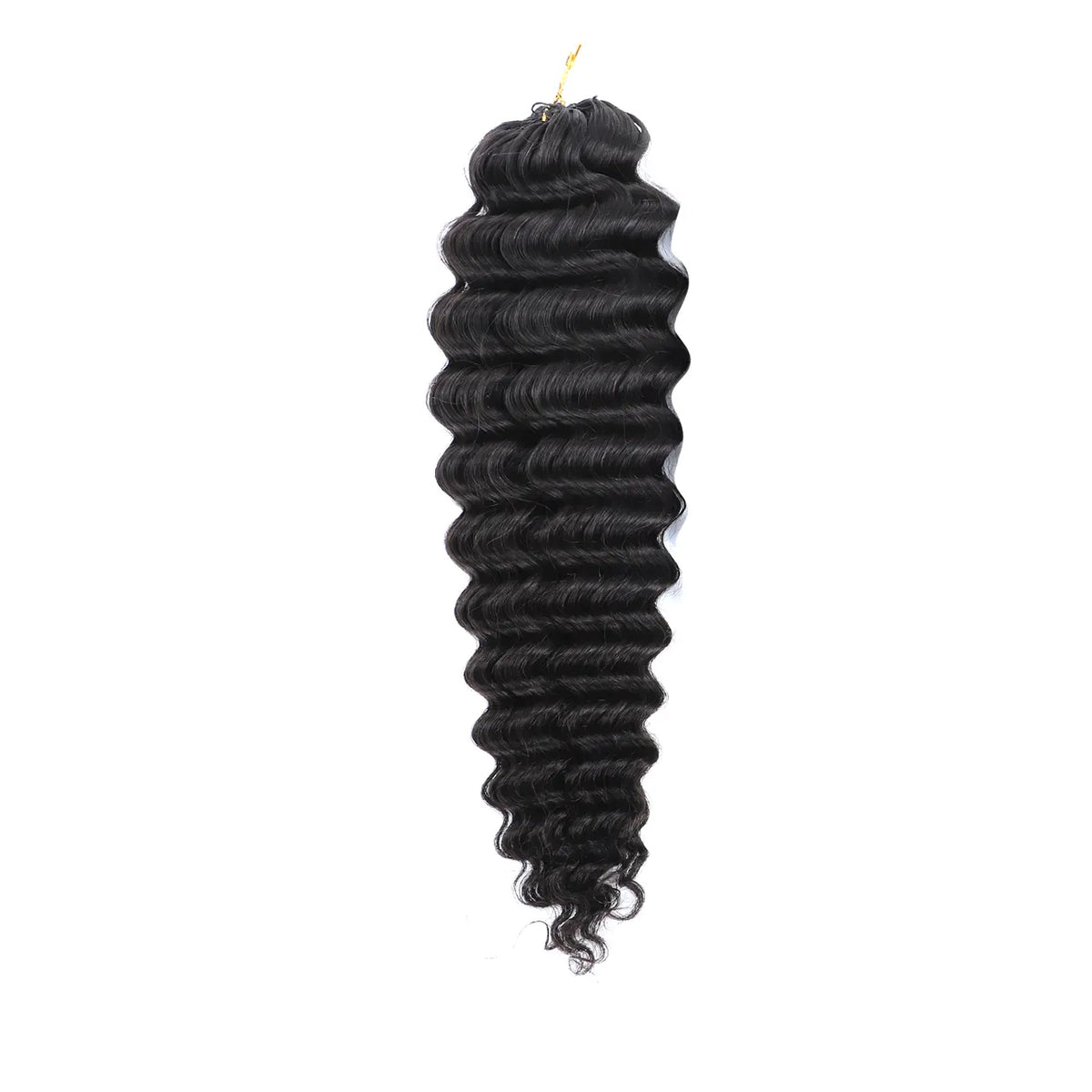 Deep Wave Crochet Human Hair Extensions 14in 60g Pre-Separated Feather Line Amazon.com : Loose Deep Wave Human Crochet Hair Knotless Pre  main image 2