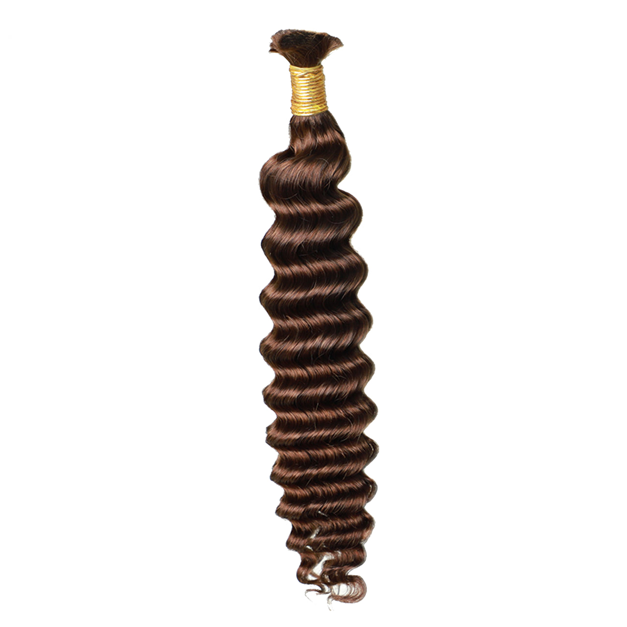 Double drawn curly human braiding hair bulk for boho braiding