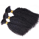 Kinky curly human hair bulk