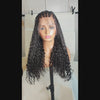 Goddess bohemian box braid full lace wig