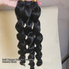 Bulk human extensions hair for boho braiding