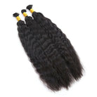 Water wave bulk hair extensions for boho knotless braiding three bundles details